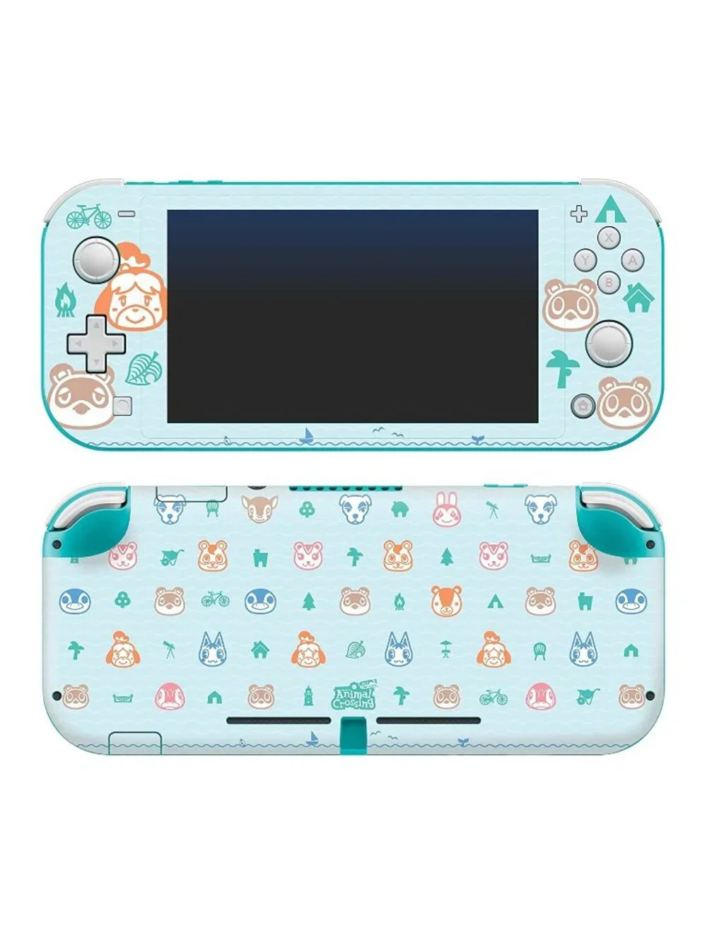 Animal Crossing New Horizons Outdoor Pattern Nintendo Licensed Switch Lite Skin